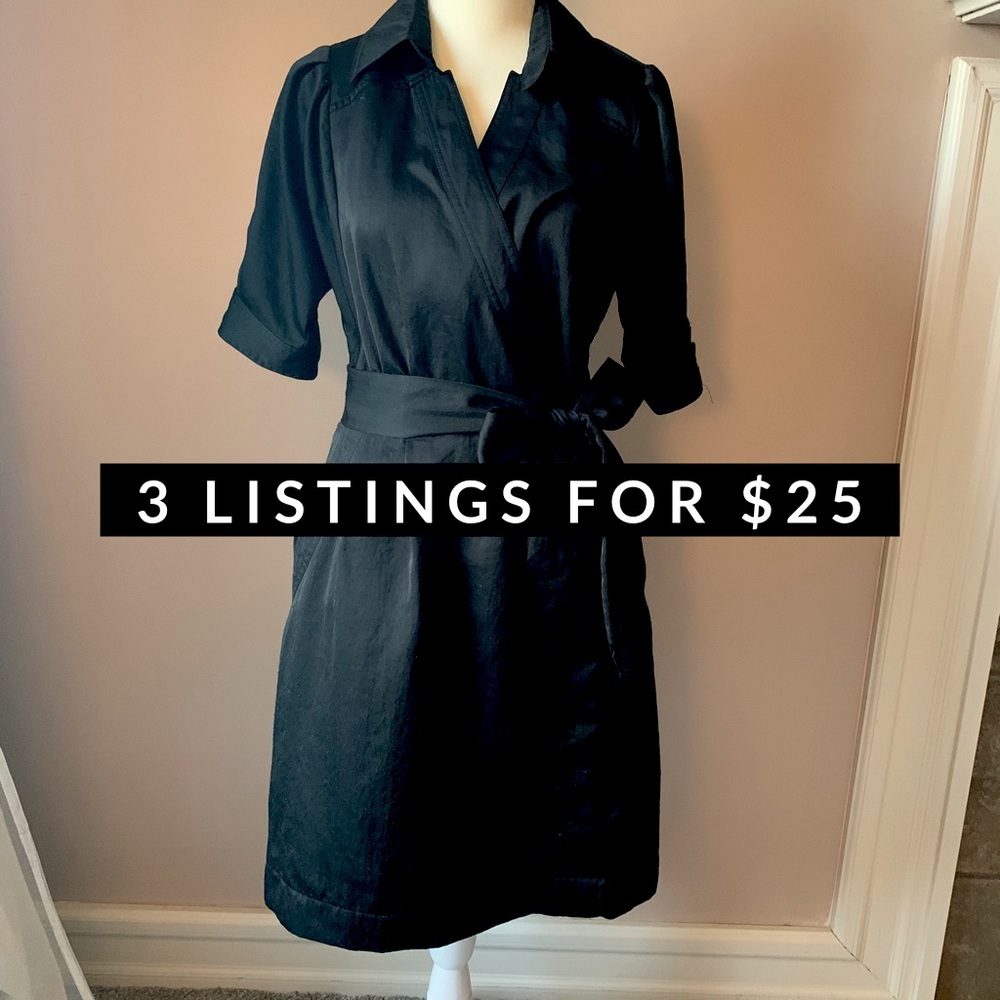 3 for $25 Wrap Dress from the Limited - size 4
